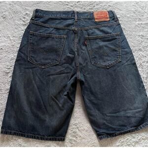 Levi’s 569 Denim Blue Jean shorts Jorts men’s size 34x11